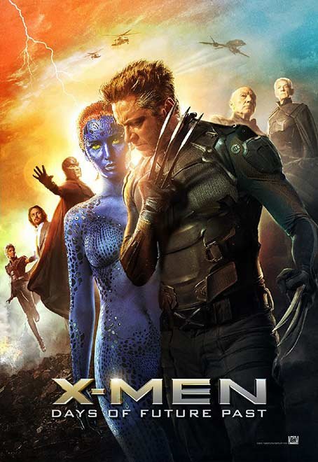 ملصق من أفلام X-Men وهيو جاكمان