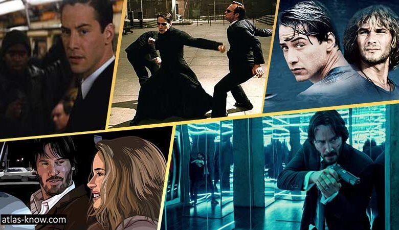 أفلام كيانو ريفز بطل سلسلة أفلام الماتركس