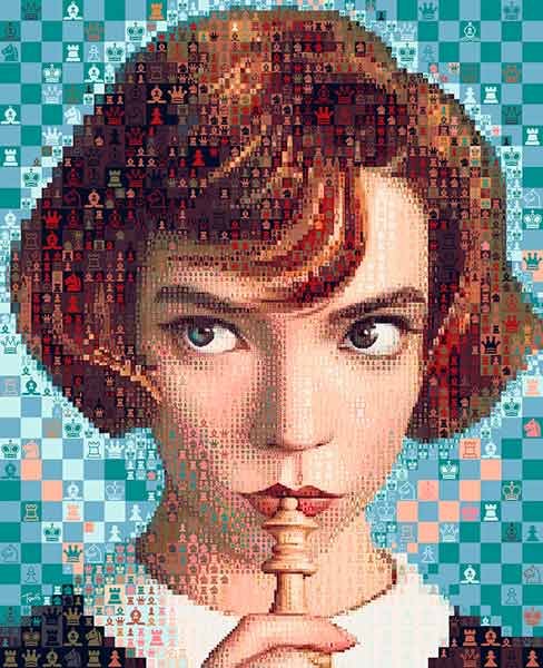 The Queen’s Gambit من أفضل مسلسلات netflix القصيرة