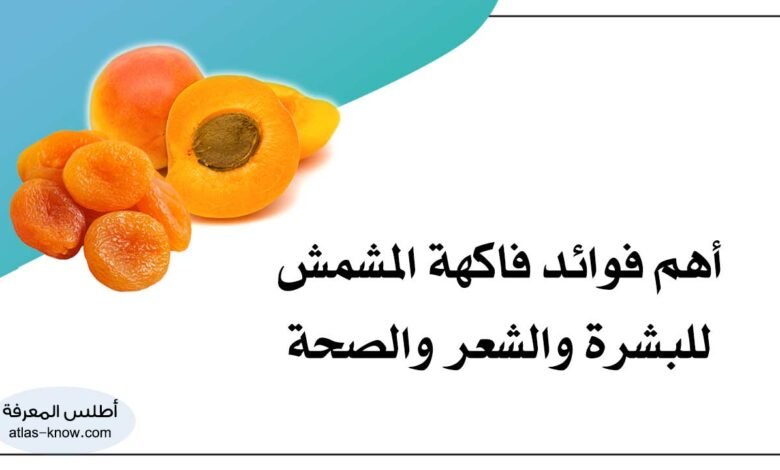 فوائد فاكهة المشمش
