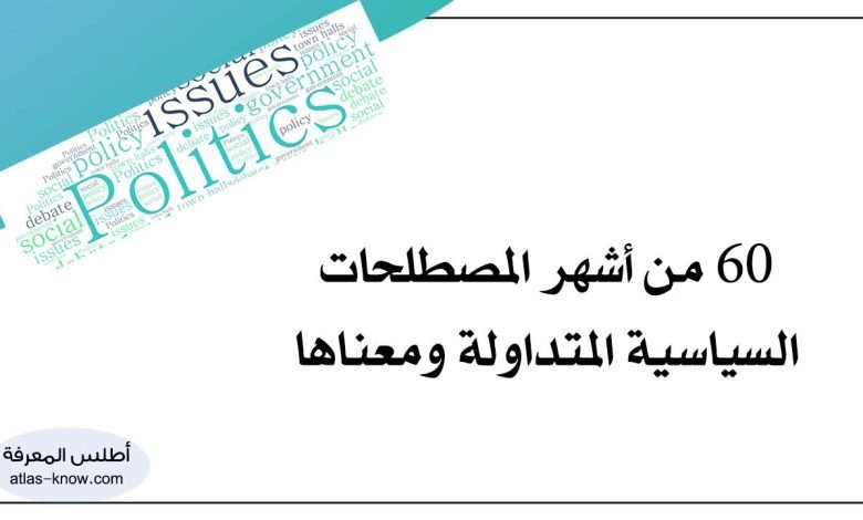 المصطلحات السياسية