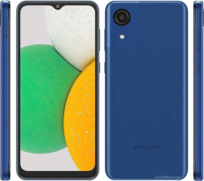 هاتف سامسونج Galaxy A03 أزرق