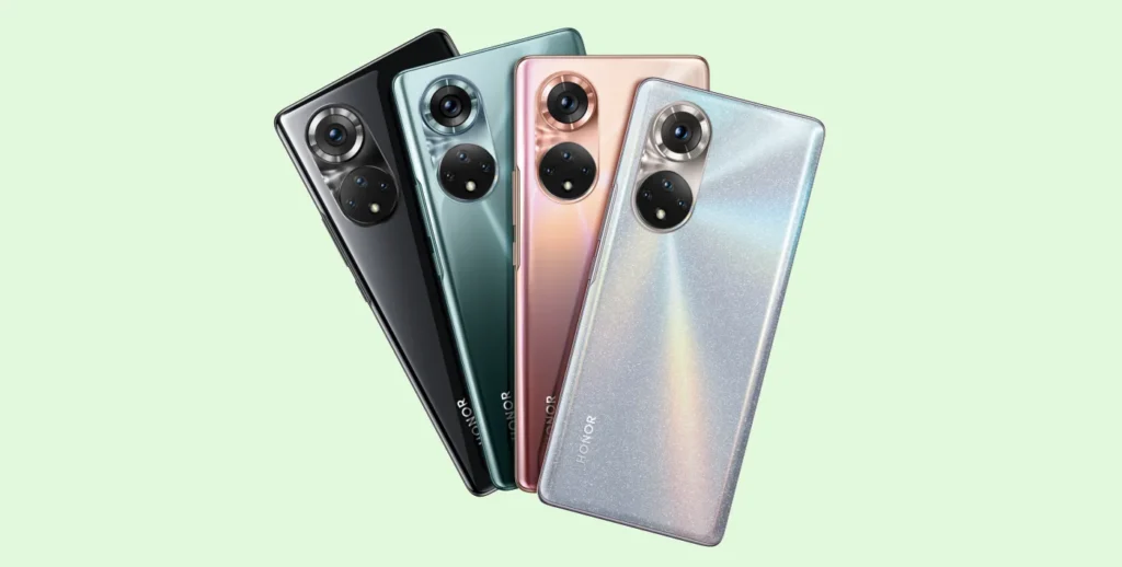 ألوان هاتف Honor 60