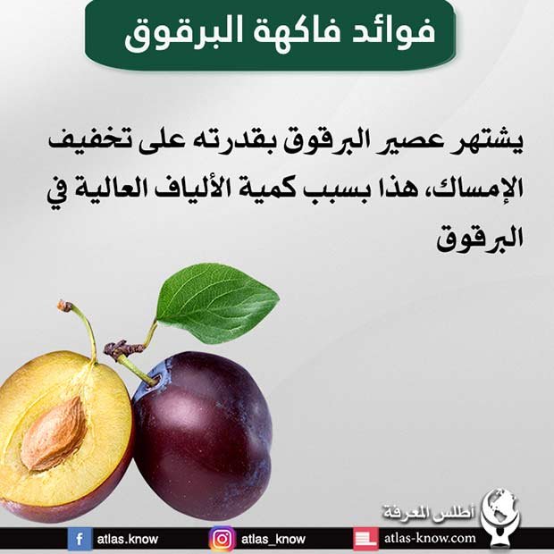 فوائد فاكهة البخارة أو البرقوق لتخفيف الإمساك