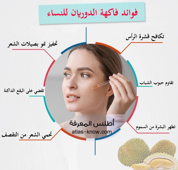 فوائد فاكهة الدوريان للنساء